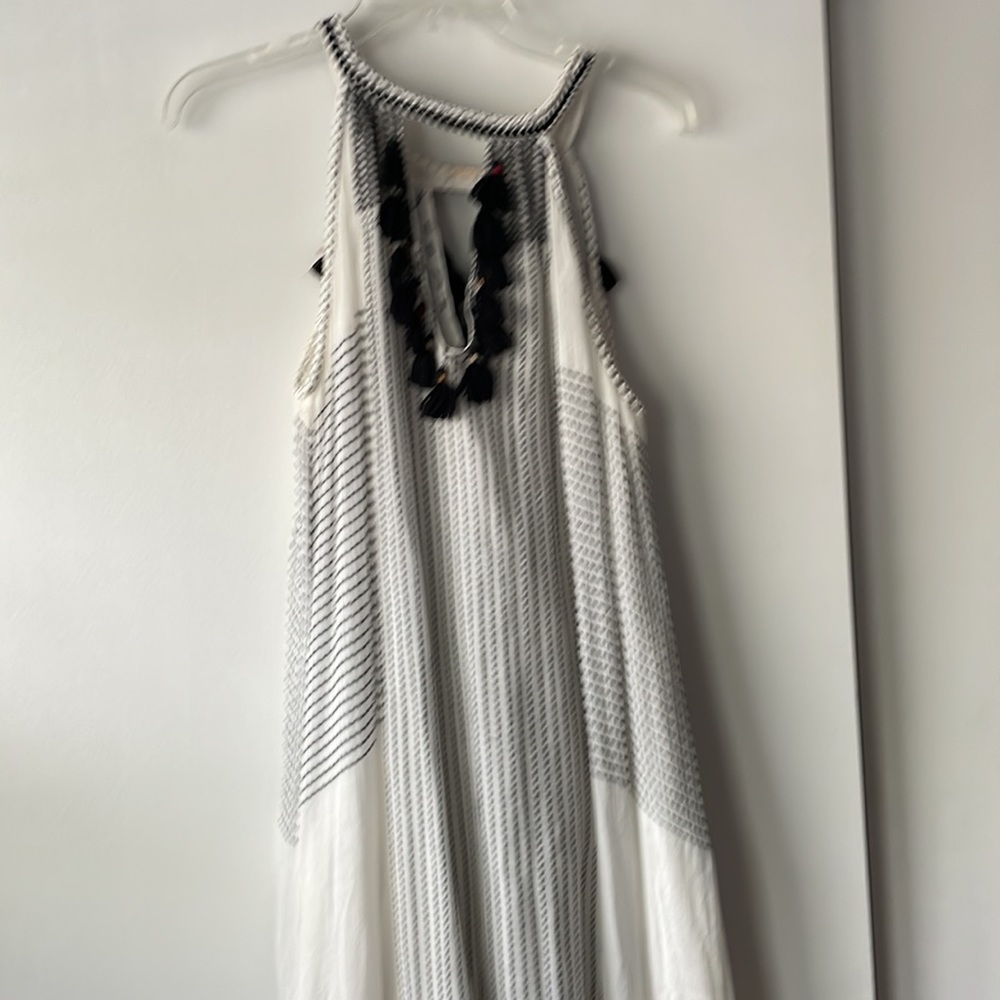 Anthropologie Maeve Puebla Tasseled Maxi Dress S - Picture 6 of 7